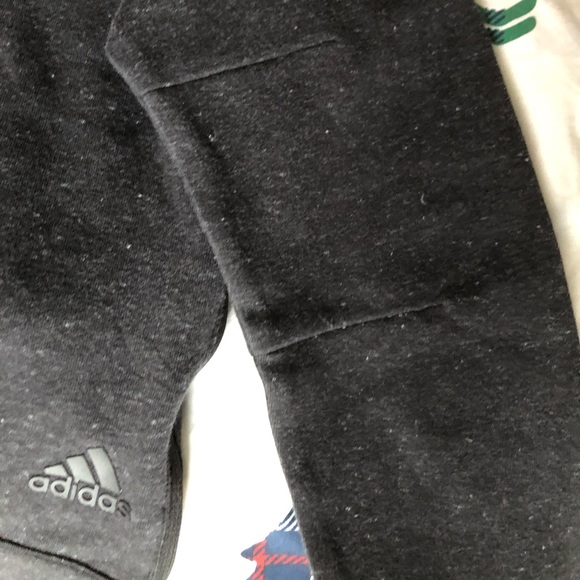 Adidas Sweatshirt Athleisure with side zippers - heather black - Picture 2 of 7